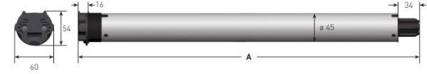 Gaposa Sileo 6Nm, 26rpm motor