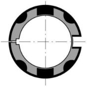 Somfy Crown Wheel for LS40 motor, suits 45mm tube