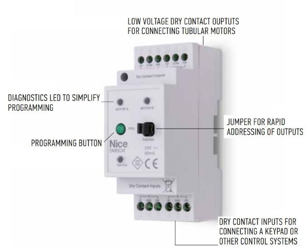 NICE DIN Motor Interface Module