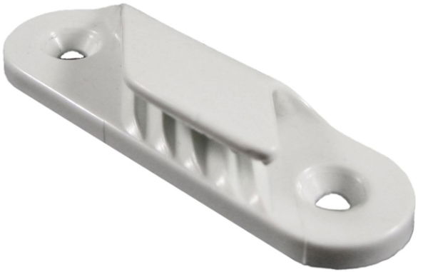 Jam Cleat Low Profile White Nylon (10 Pack)