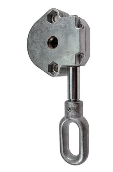 Geiger Worm Gear 4:1 End Stop Eyelet in, 7mm sq out