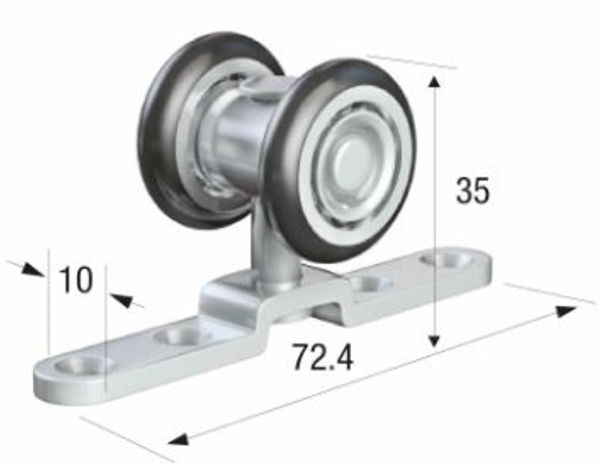 Runners Series 20. Rotating Nylon Wheel Hanger