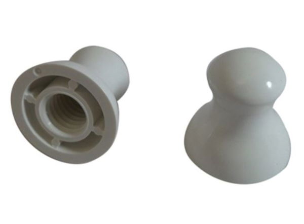 Somfy Telis Mounting Knobs - White (Pack of 10)