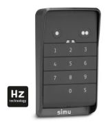 Simu Keypad 2 Channel for control of roller doors