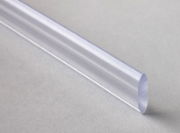 Bottom Bar Type 3, Plastic, Clear, 4 Mtr Length