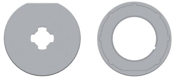 Gaposa Adaptors for XQ60 motors for 101.6x3.6mm round tube (4", 10g)