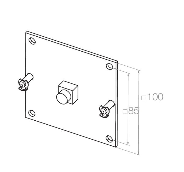 Elero Motor Bearing Plate for NHK head