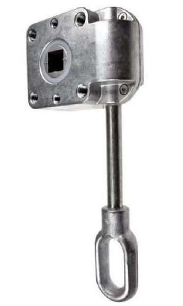 Geiger Worm Gearbox, 7:1, No End Stop Eye in, 13mm Sq out