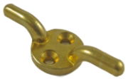 2.5" Brass Cleat No 6 csk