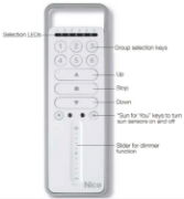 Nice ERA P1V Portable Transmitter - Slider Dimmer