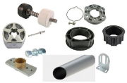 Somfy 4" Roller Kit, inc brackets, spindle & 2m tube