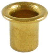 Eyelet 4.4mm Brass, (Pack Quantity 1000)