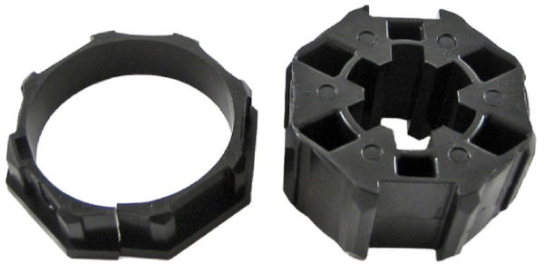 Somfy LS40 (40mm) Octagonal Tube Adaptor Kit