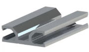 Nice Safety Edge Aluminium Profile - 5000mm