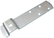 7" Strap Bracket x 7mm Square, Bridged