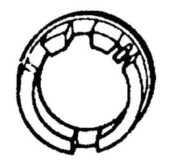Somfy Crown Wheel for LT50 motors, suits 60mm Axion tube