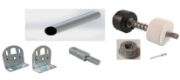 1.5" Gearbox Operated Roll Kit incl Bracket, spindle & tube