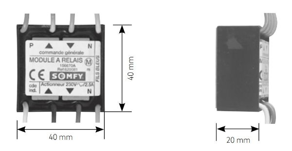 Somfy Shift Package Shift Module