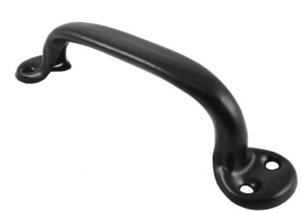 Runners 8" Pressed Steel Exoxy Black Handle