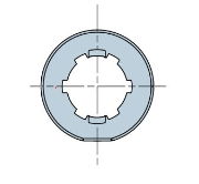 Nice Drive wheel to suit round tube 50mm