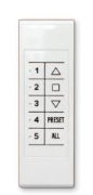 Gaposa Smart Line 5 Channel Remote