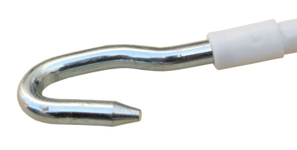 Geiger Crank Handle, 1148mm, galvanised steel with HOPPIPE packaging