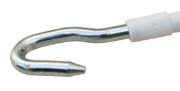 Geiger 2.40m (Grey) Handle for GB & Motor Override inc metal hook with HOPPIPE packaging
