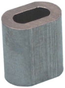 Wire Rope Aluminium Ferrule to suit 4mm Cable