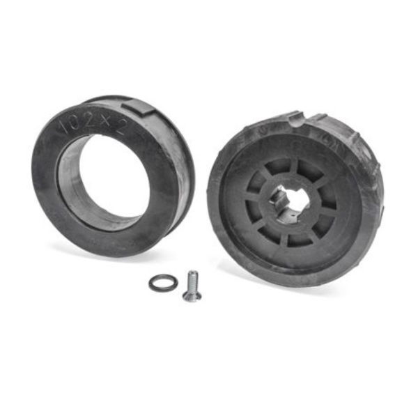 Elero Adaptor set for Revoline L RH / NHK - round tube Ø102x2.0 With 4 x M6 thread