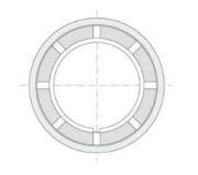 Somfy Crown Wheel for CS80 to suit 102x3.25mm round tube