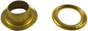 Eyelet 1/2" I.D. Brass (Pack of 100)