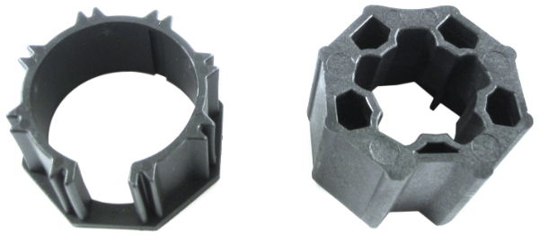 Somfy 60mm Octagonal Adapter Set