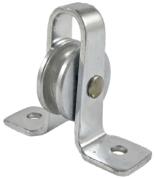 0.75" Upright, Steel Wheel across plate, Zinc Frame