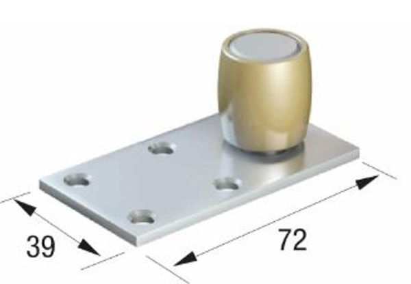 Runners Series 70. Steel Guide Roller - Offset