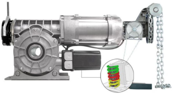 Gaposa Maxxi with mechanical limits, 750Nm, 15rpm, 3 phase