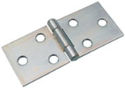 1.5" Back Flap Hinge, Zinc Plated