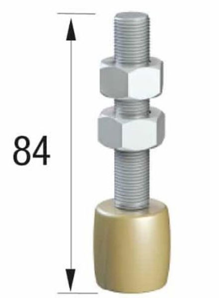 Runners Series 70. Guide Roller. M12 Steel Pin