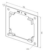 Wall Support for NEXL & NEXLH motor range