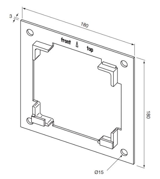 Wall Support for NEXL & NEXLH motor range