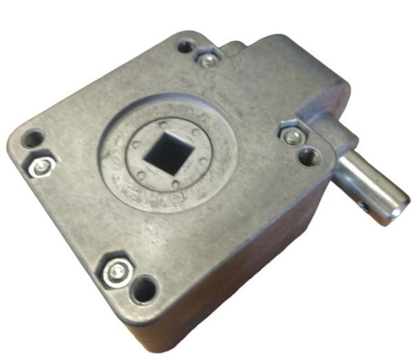 Geiger Gearbox 15:1 No Eye, No Stops, Ø 16mm in, 13mm Sq out