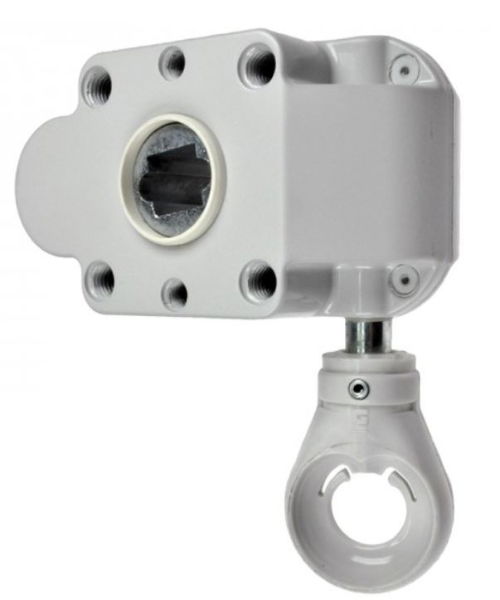 Geiger Worm Gear 7:1 end stop & eyelet in, 13mm sq out