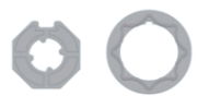 Gaposa 60mm Octagonal adaptor set for XQ40 motors