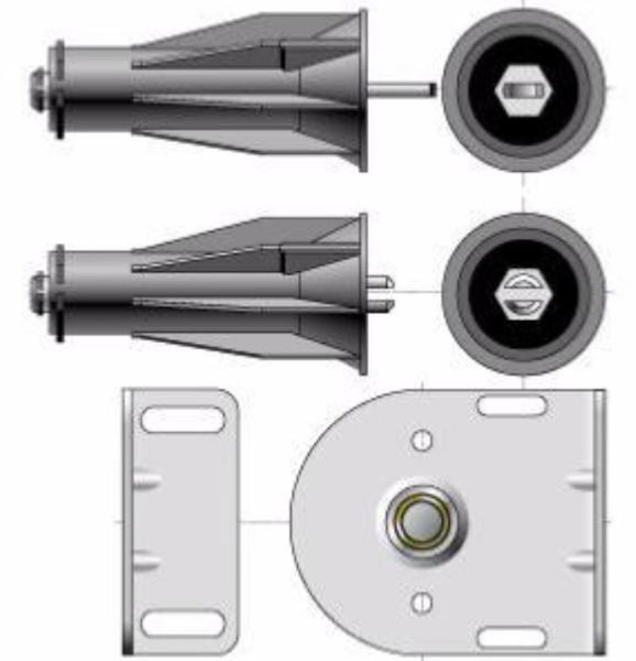 Somfy LT50  Intermediate Bracket