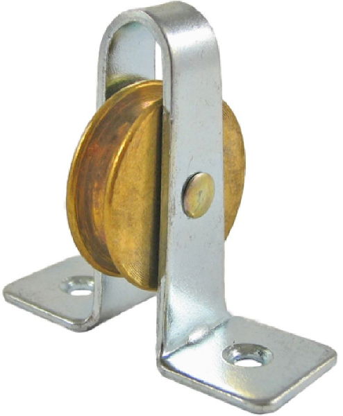 1.00" Upright, Brass Wheel across plate, Zinc Frame