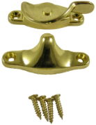 Fitch Style Sash Window Fastener Electro Brass