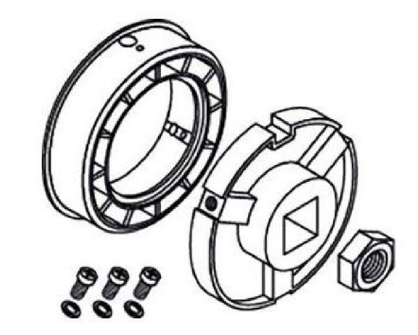 Somfy LT80S 5" x 10g Tube Adaptor Kit