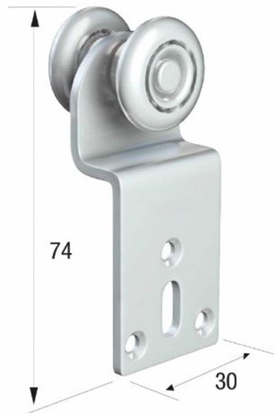 Runners Series 20. Single Axle Steel Wheel Hanger