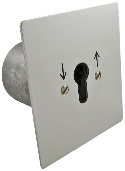 Orion Flush Mounted Keyswitch Box (No Cylinder)