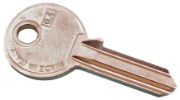 Blank Key for FF8059 and FF8037, Marked 0.4